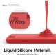 Elago Silicone Case - качествен силиконов (TPU) калъф за iPhone SE (2020), iPhone 8, iPhone 7 (червен) 4