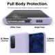 Elago Silicone Case - силиконов (TPU) калъф за Samsung Galaxy S20 Plus (лилав) 3