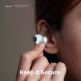 Elago Airpods Pro Secure Fit - антибактериални силиконови калъфчета за Apple Airpods Pro (4 броя) (червен-син) 4