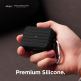 Elago AirPods Pro Suitcase - удароустойчив силиконов калъф с карабинер за Apple Airpods Pro (черен) 7