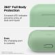 Elago Airpods Original Basic Silicone Case - силиконов калъф за Apple Airpods Pro (светлозелен) 3