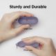 Elago Airpods Pro Liquid Hybrid Hang Case - твърд силиконов кейс с карабинер за Apple Airpods Pro (тъмнолилав) 4