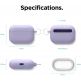 Elago Airpods Pro Liquid Hybrid Hang Case - твърд силиконов кейс с карабинер за Apple Airpods Pro (лилав) 8