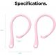 Elago AirPods Pro EarHooks - силиконови кукички за Apple AirPods Pro (розов) 5