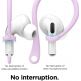 Elago AirPods Pro EarHooks - силиконови кукички за Apple AirPods Pro (лилав) 5