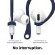 Elago AirPods Pro EarHooks - силиконови кукички за Apple AirPods Pro (тъмносин) 4