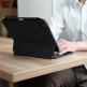 SwitchEasy CoverBuddy Case - поликарбонатов кейс (с отделение за Apple Pencil 2) за iPad Pro 11 (2020) (съвместим с Apple Smart Keyboard, Magic Keyboard, Smart Folio) (тъмносив) 4