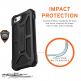 Urban Armor Gear Monarch Case - удароустойчив хибриден кейс за iPhone SE (2020) (черен) 3