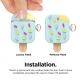 Elago Airpods Ice Cream Design Silicone Case - силиконов калъф с карабинер за Apple Airpods и Apple Airpods 2 (светлозелен)  5