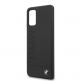 BMW Signature Genuine Leather Soft Case - кожен кейс (естествена кожа) за Samsung Galaxy S20 Plus (черен) 2