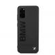 BMW Signature Genuine Leather Soft Case - кожен кейс (естествена кожа) за Samsung Galaxy S20 Plus (черен) 5