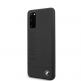 BMW Signature Genuine Leather Soft Case - кожен кейс (естествена кожа) за Samsung Galaxy S20 (черен) 1