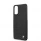 BMW Signature Genuine Leather Soft Case - кожен кейс (естествена кожа) за Samsung Galaxy S20 (черен) 2