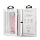 Guess Liquid Glitter Hearts Case - дизайнерски кейс с висока защита за iPhone SE (2020), iPhone 8, iPhone 7 (розово злато) 4