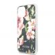 Guess Flower Collection Case 03 - дизайнерски кейс с висока защита за iPhone 11 Pro Max (черен) 2