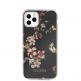 Guess Flower Collection Case 04 - дизайнерски кейс с висока защита за iPhone 11 Pro Max (черен) 5