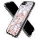 Spigen Ciel Cyrill Etoile Pink Marble Case - дизайнерски удароустойчив кейс за iPhone SE (2020), iPhone 8, iPhone 7 (прозрачен) 5