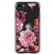 Spigen Ciel Rose Floral Case - дизайнерски удароустойчив кейс за iPhone SE (2020), iPhone 8, iPhone 7 (прозрачен) 1