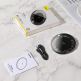 Baseus Simple Wireless Charger (WXJK-BA02) - поставка (пад) за безжично зареждане с технология за бързо зареждане за Qi съвместими устройства (черен) 11