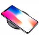 Baseus UFO Desktop Wireless Charger (WXFD-01) - поставка (пад) за безжично зареждане с технология за бързо зареждане за Qi съвместими устройства (черен) 5