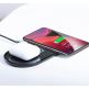 Baseus Simple 24W 2in1 Wireless Charger (TZWXJK-B01) - двойна поставка (пад) с Fast Charge технология за безжично зареждане за Qi съвместими устройства и Apple Airpods (прозрачен) 10