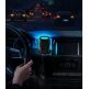 Baseus Milky Way Wireless Charger Car Vent Mount - поставка за радиатора на кола с безжично зареждане за Qi съвместими смартфони (черен) 11