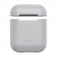 Baseus Super Thin Silica Gel Case - силиконов калъф за Apple Airpods & Apple Airpods 2 (сив) 1