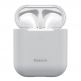 Baseus Super Thin Silica Gel Case - силиконов калъф за Apple Airpods & Apple Airpods 2 (сив) 4