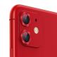 Baseus Alloy Protection Ring Lens Film - предпазни стъклени лещи за камерата на iPhone 11 (червен) 1