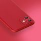 Baseus Alloy Protection Ring Lens Film - предпазни стъклени лещи за камерата на iPhone 11 (червен) 4