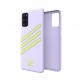 Adidas Originals Moulded Case - кожен кейс за Samsung Galaxy S20 Plus (лилав) 4