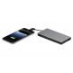 Mophie Powerstation Plus 6000 mAh Power Bank - външна батерия с вграден Lightning и MicroUSB кабели 7