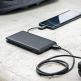 Mophie Powerstation Plus 6000 mAh Power Bank - външна батерия с вграден USB-C кабел и USB изход за мобилни устройства 5