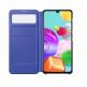 Samsung Galaxy S-View Wallet Cover EF-EA415PB - оригинален калъф през който виждате информация от дисплея за Samsung Galaxy A41 (черен) 2