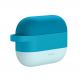 Baseus Cloud Hook Silica Gel Case - силиконов калъф за Apple Airpods Pro (син) 2