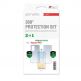 4smarts 360° Case Friendly Premium Protection Set - тънък силиконов кейс и стъклено защитно покритие за дисплея на Huawei P40 (прозрачен) 1