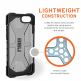 Urban Armor Gear Plasma Case - удароустойчив хибриден кейс за iPhone SE (2020), iPhone 8, iPhone 7, iPhone 6S, iPhone 6 (черен) 4