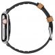 Spigen Retro Fit Band - кожена каишка за Apple Watch 38mm, 40mm (кафяв) 2