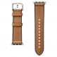 Spigen Retro Fit Band - кожена каишка за Apple Watch 38mm, 40mm (кафяв) 3