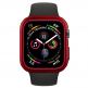 Spigen Thin Fit Case - качествен твърд кейс за Apple Watch 44 mm (червен) 4