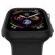 Spigen Thin Fit Case - качествен твърд кейс за Apple Watch 44 mm (черен) 1