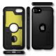 Spigen Tough Armor Case - хибриден кейс с най-висока степен на защита за iPhone SE (2020) (черен) 7