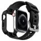 Spigen Rugged Armor Case Pro - удароустойчив TPU кейс за Apple Watch 40mm. (черен) 1