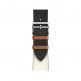 Apple Watch Hermès Series 5, 44mm Noir/Blanc/Gold Stainless Steel Case with Single Tour, GPS + Cellular - умен часовник от Apple 2