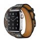 Apple Watch Hermès Series 5, 40mm Noir Allover Print Stainless Steel Case with Double Tour, GPS + Cellular - умен часовник от Apple 1