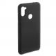4smarts Cupertino Silicone Case - тънък силиконов (TPU) калъф за Samsung Galaxy A11 (черен) 1
