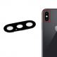 OEM iPhone XS Rear Camera Glass Lens - резервни лещи за задната камера на iPhone XS (черен) 1