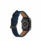 Artwizz WatchBand Leather - кожена (естествена кожа) каишка за Apple Watch 42мм, 44мм (син) 2
