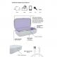 MyGuard UV-Box Sterilizer With Wireless Charger - поставка за безжично зареждане и UV стерилизатор за мобилни устройства до 6.7 инча (сив) 1