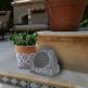 Generic Indoor/Outdoor 120W Weather-Resistant Wired Rock Patio Speaker - водоустойчив външен спийкър с формата на камък (тъмносив)  2